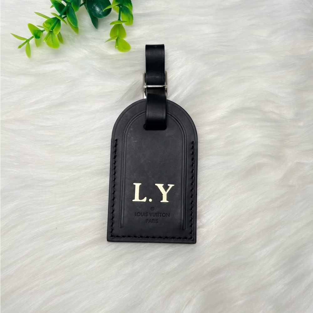 Louis Vuitton Black Luggage Tag - Picture 2 of 11